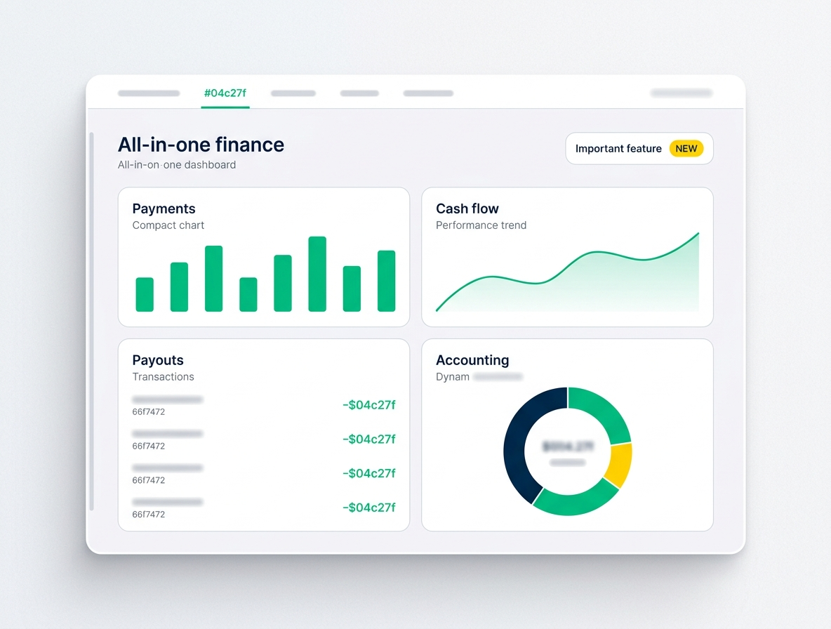 Unified ZeroXPay dashboard