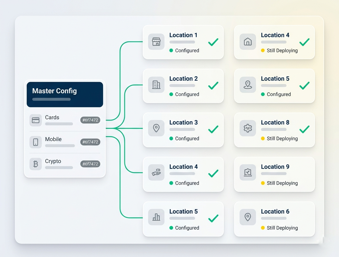 Franchise rollout dashboard